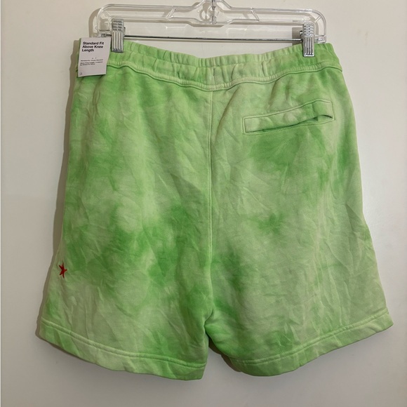 Nike Sportswear French Terry Shorts Floral/Green Men's Size Medium - Picture 4 of 8